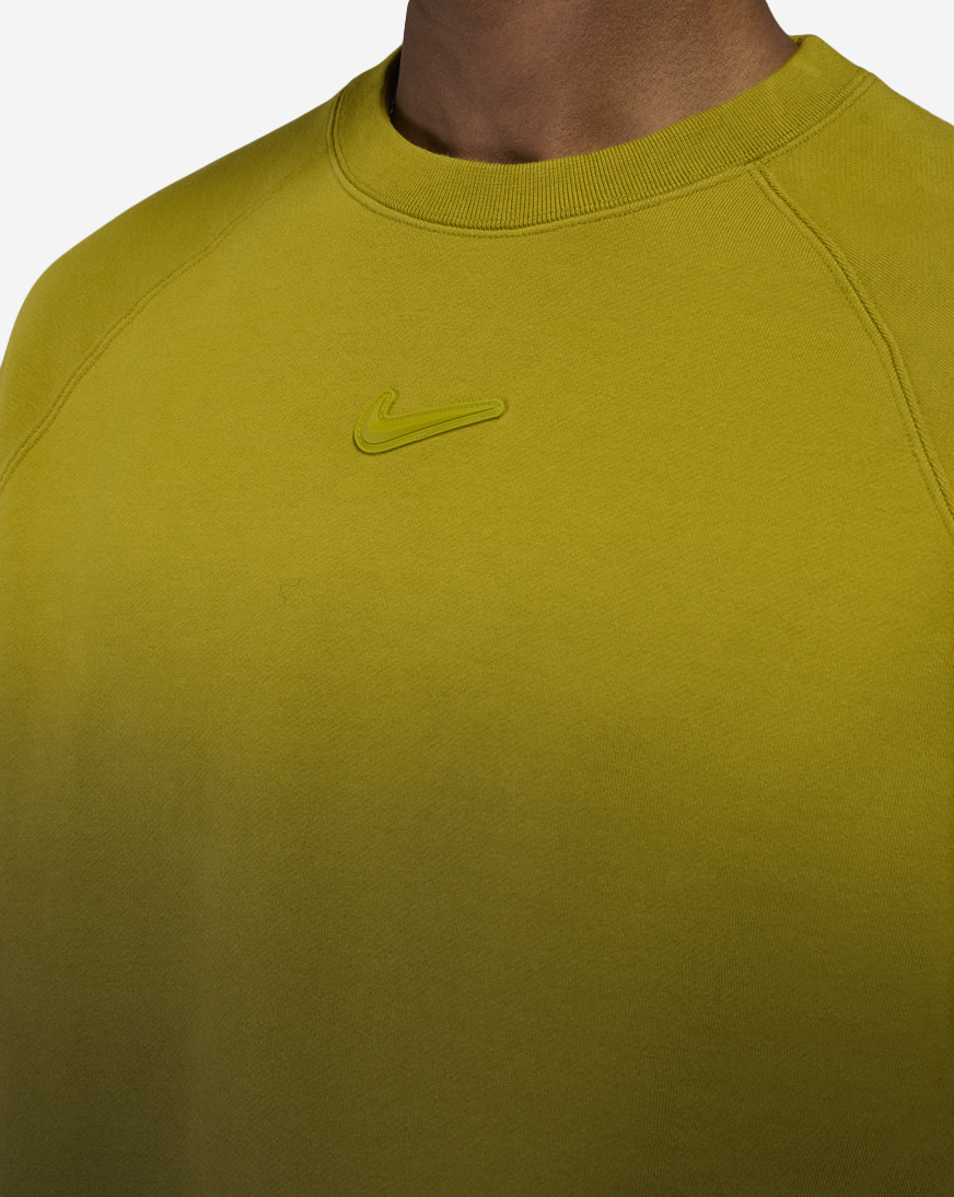 Shop Nike NOCTA Fleece CS Crew HJ6338-390 green | SNIPES USA
