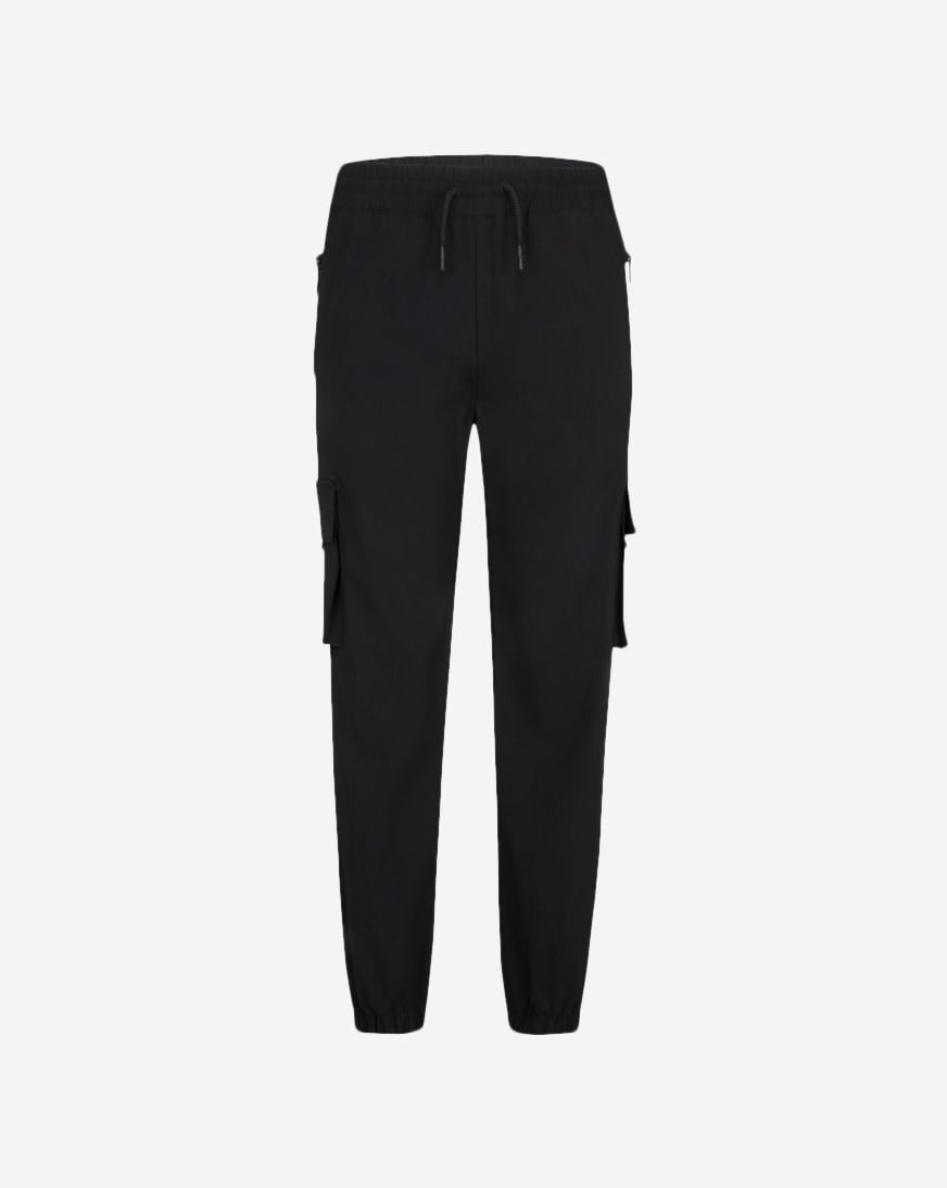 ★OY★UNBALANCE CARGO POCKET RIP PANTS-BLACK★正規品/送料込 Shop Decibel Multi Pocket Cargo Pants FW22B262-BLK black
