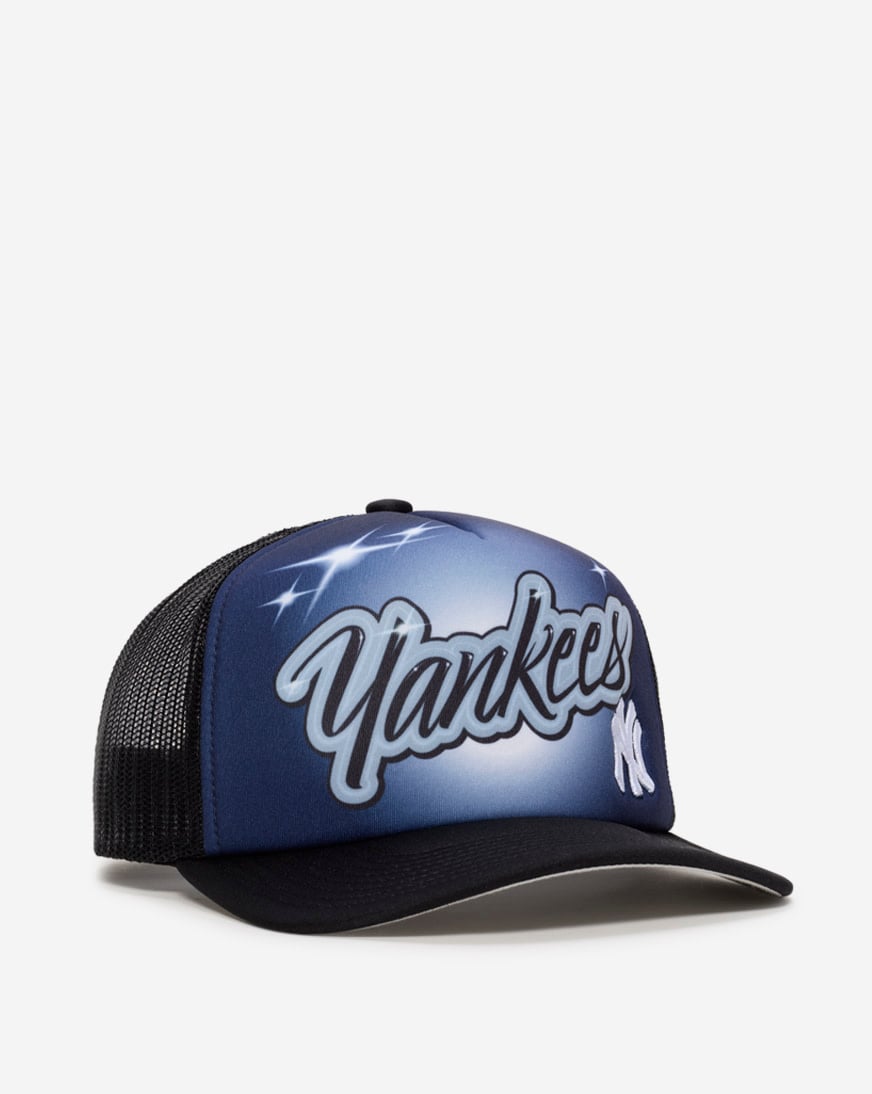 帽子 2020Sucks Day n' Night Caps Shop Mitchell Ness New York Yankees Trucker Air Brush Adjustable
