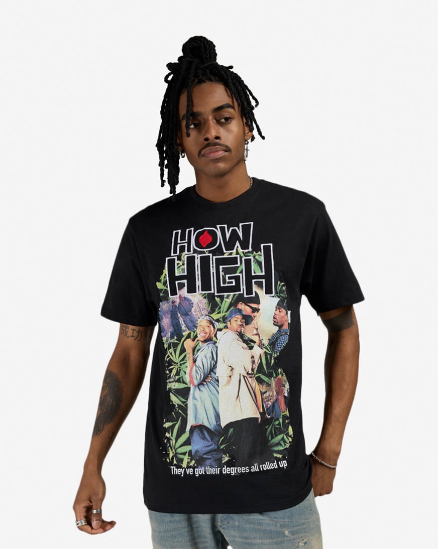 Shop Graphic Tees How Hi Degrees Tee RE5-090-001 black | SNIPES USA