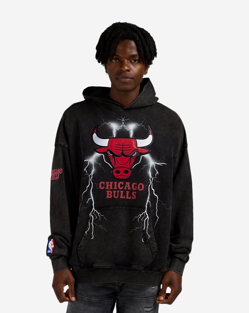 Shop PRO STANDARD Chicago Bulls Lightning Hoodie BCB5517152-WBK