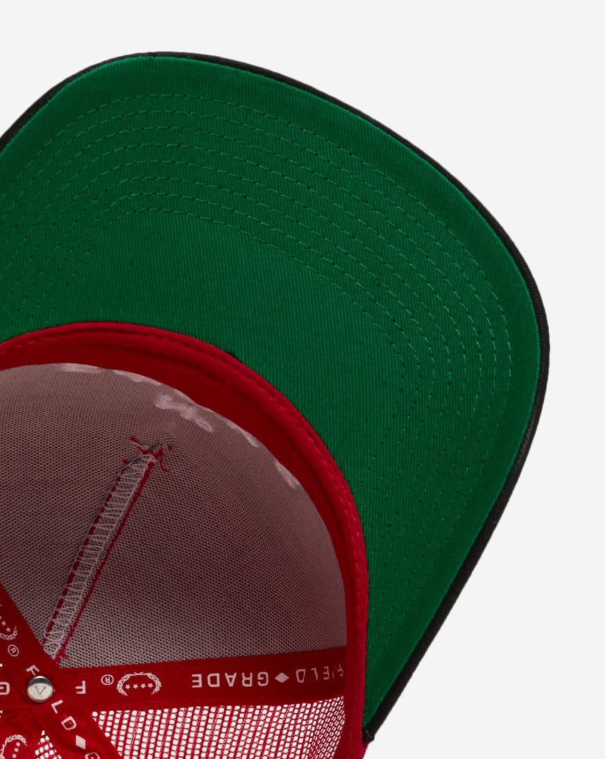 Shop Field Grade No F*cks Given Twill Mesh Back Trucker Hat