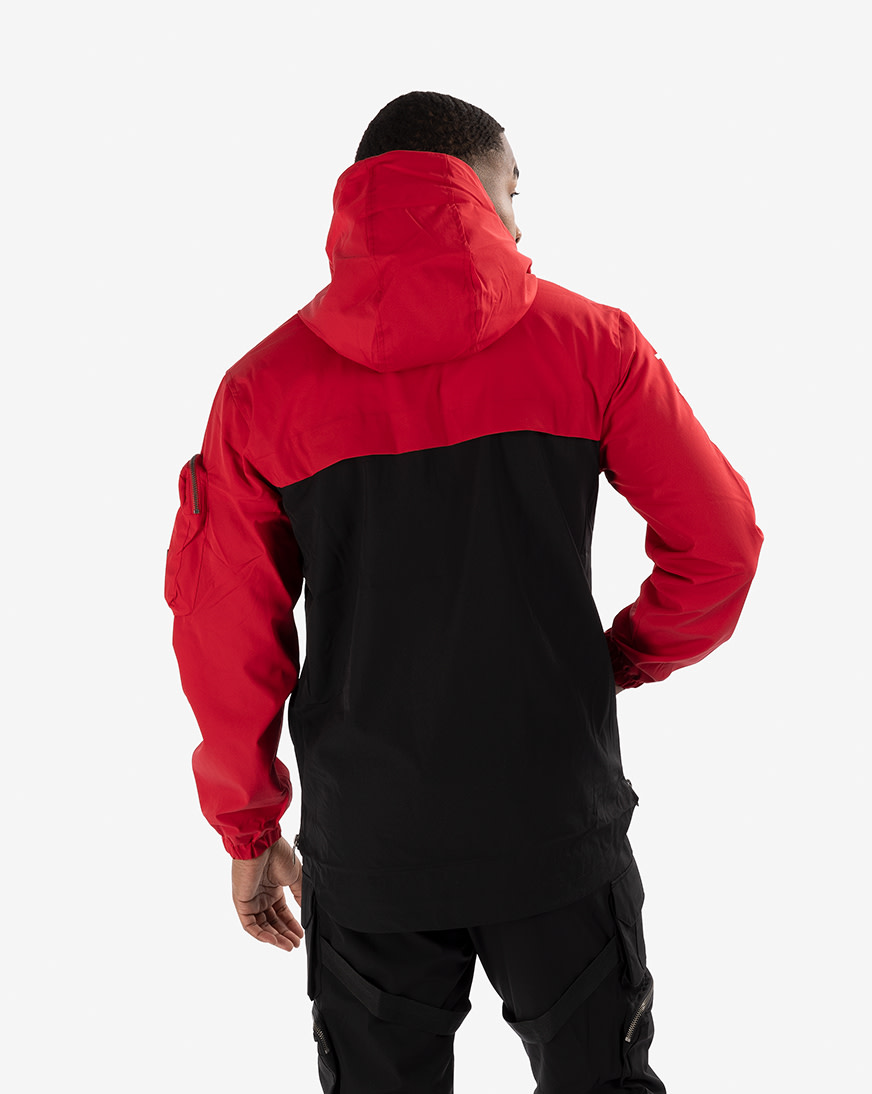 Shop Life Code Nylon Tactical Windbreaker 13J03-RD red | SNIPES USA