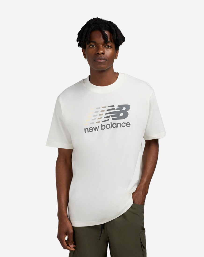 Shop New Balance Racing Tee MT51986-SLL white | SNIPES USA