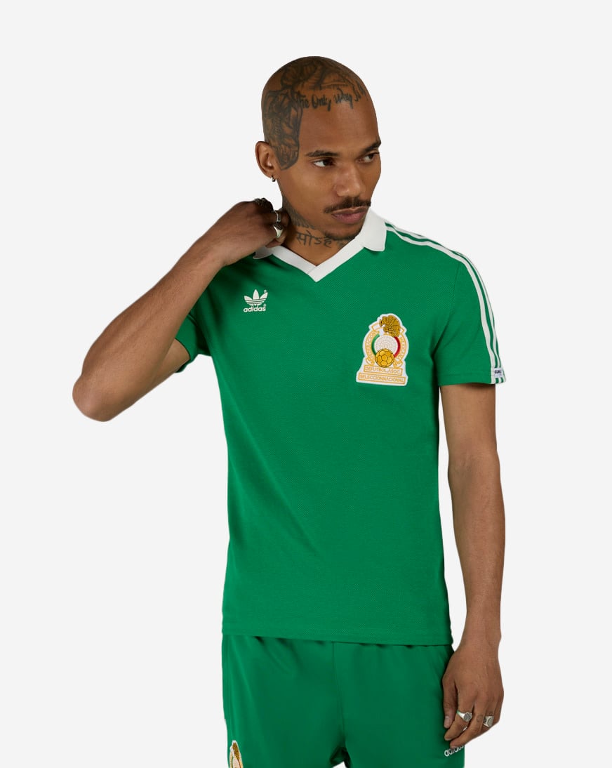 Shop adidas Mexico Home Jersey 1986 JN3710 green | SNIPES USA
