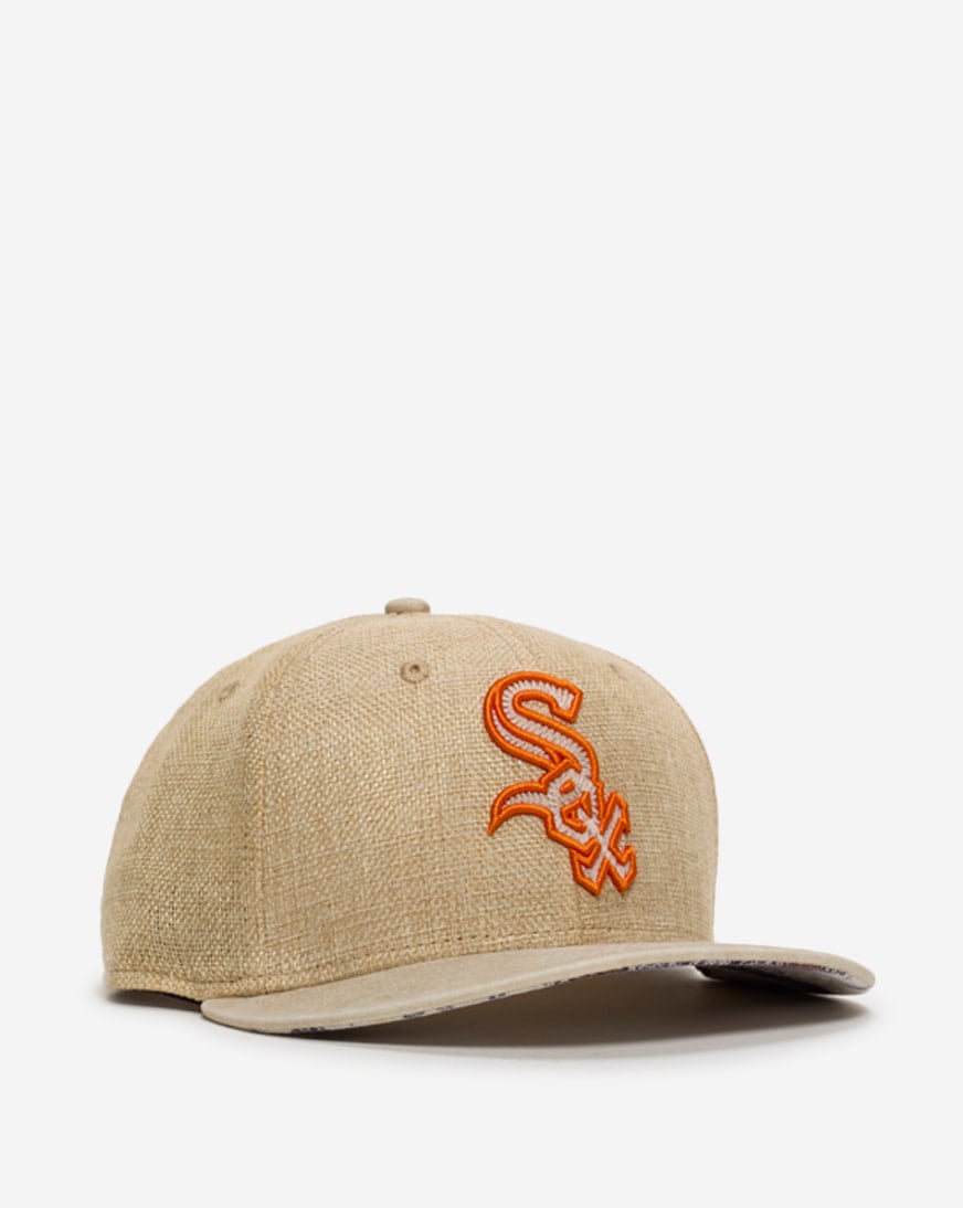 Shop New Era 59Fifty Chicago White Sox Burlap Fitted Hat 60923538