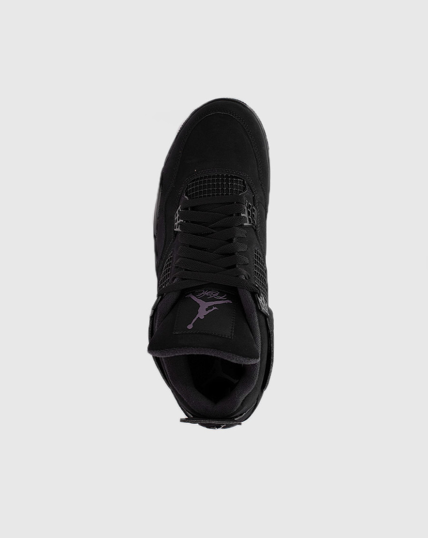 mens black cat jordan 4