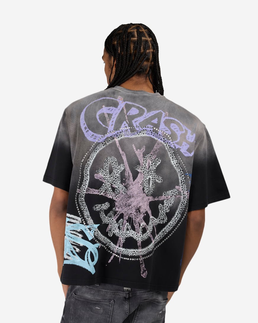 Shop Smoke Rise Smiley Tee KT26S425SN-BLK black | SNIPES USA