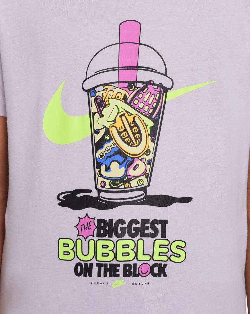 Shop Nike Big Kids' NSW T-Shirt HQ3227-537 purple | SNIPES USA