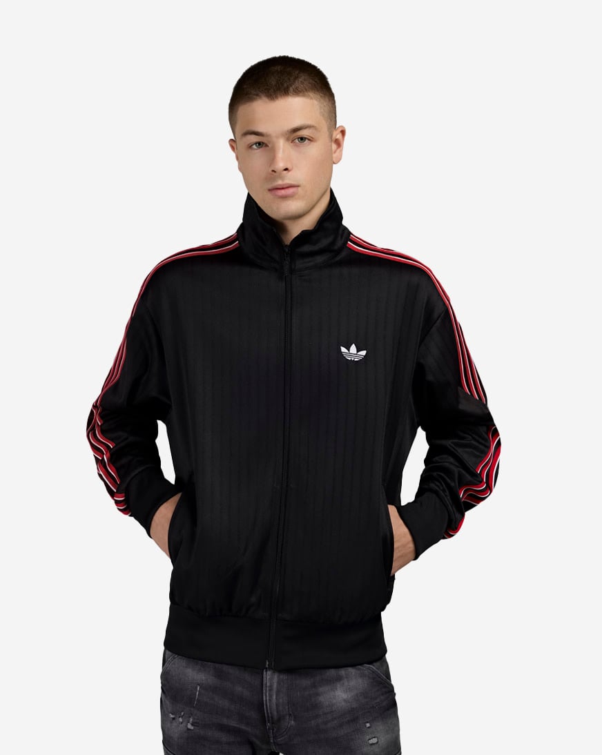 Shop adidas Firebird Loose Pinstripes Track Top KD6292 black