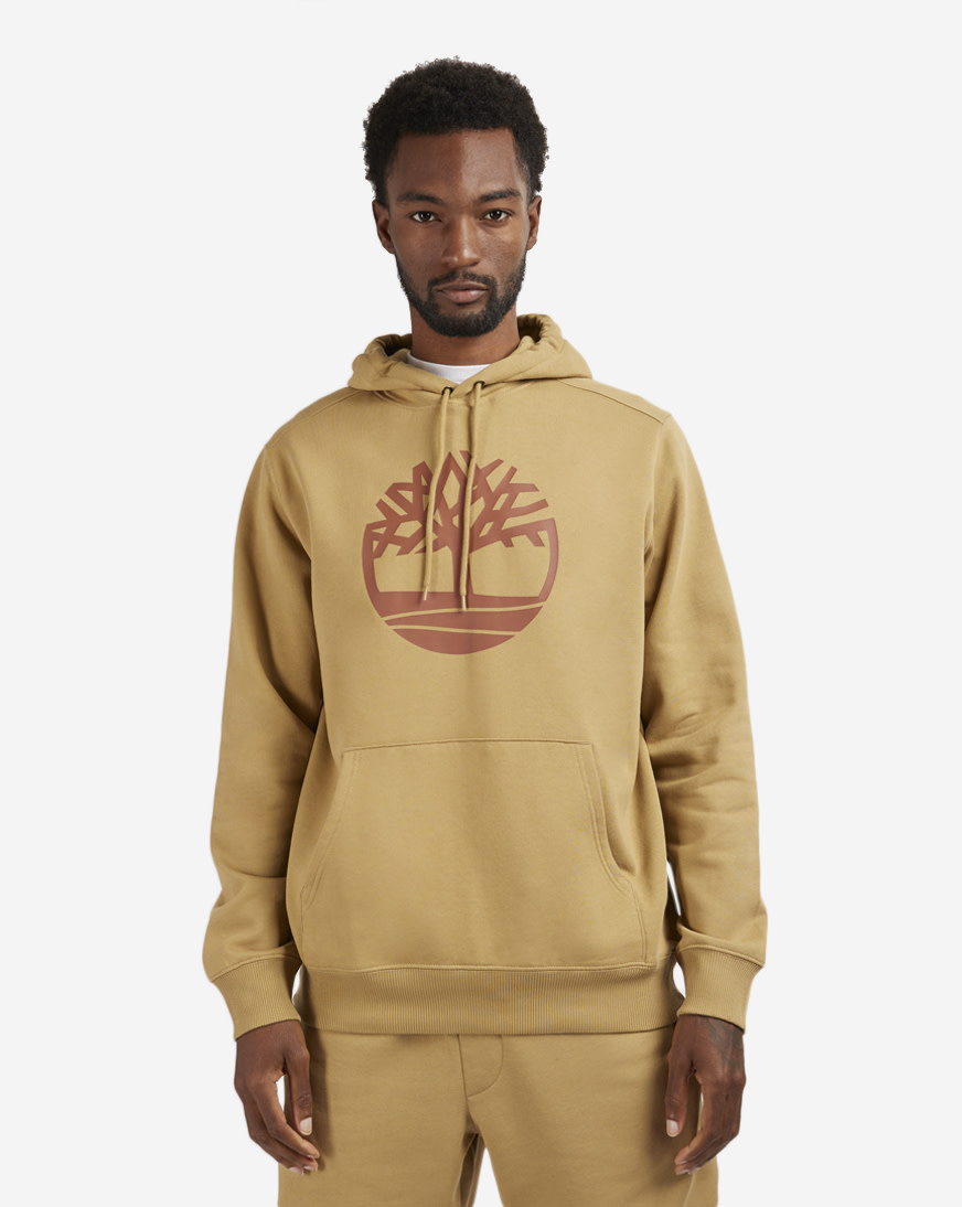 Shop Timberland Core Tree Logo Pullover Hoodie TB0A2BJH-DH2 brown | SNIPES  USA