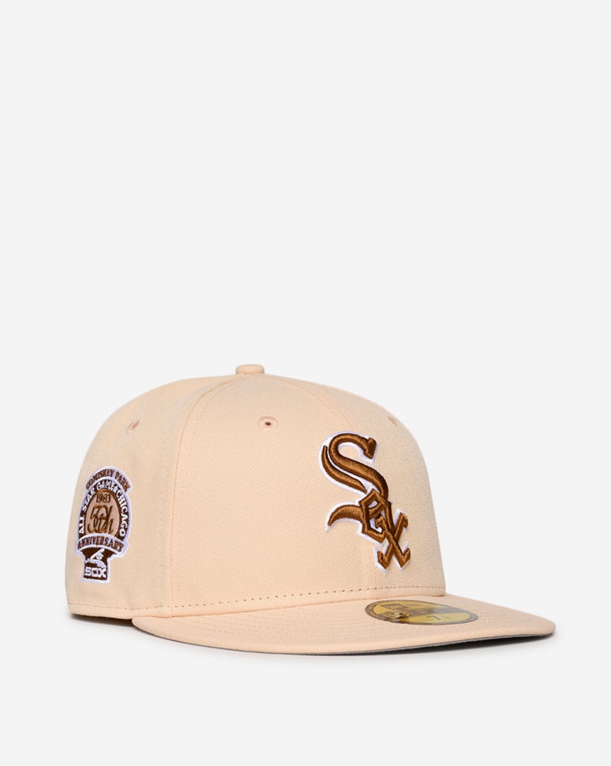Mary casquette ♡ ivory Shop New Era 59Fifty Chicago White Sox Fitted Hat 71015760 cream