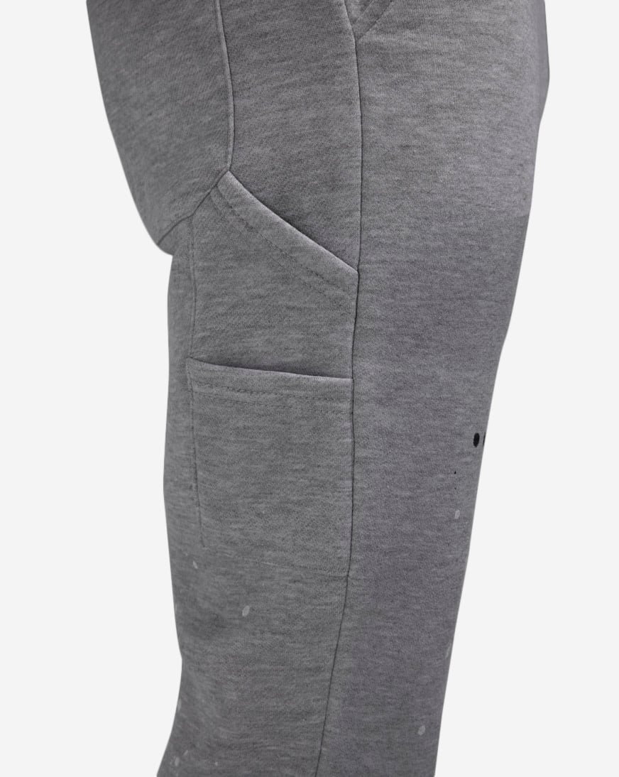 【oan】Sluffy Gray Pants Shop American Stitch Reinforced Panel Fleece Pants SS25B920