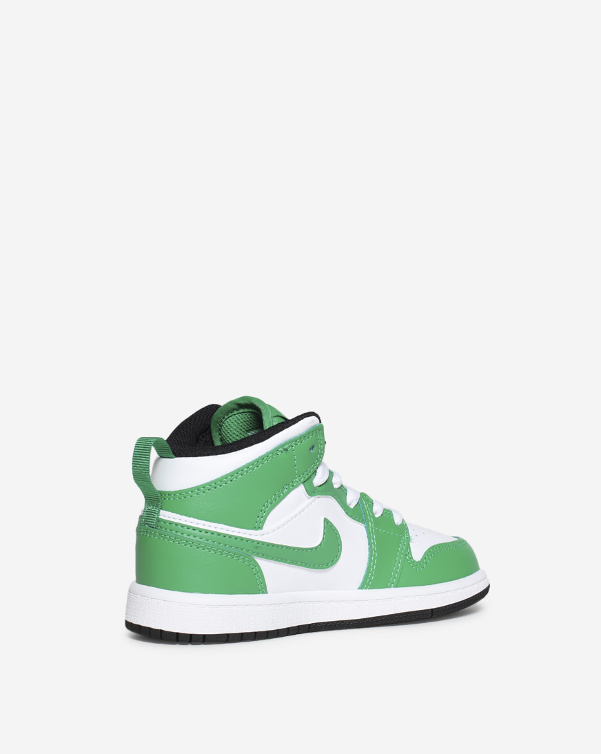 靴 Nike Air Jordan 1 Mid \"Lucky Green\" BRAND NEW Nike Air Jordan 1 Mid Shoes Lucky Green White