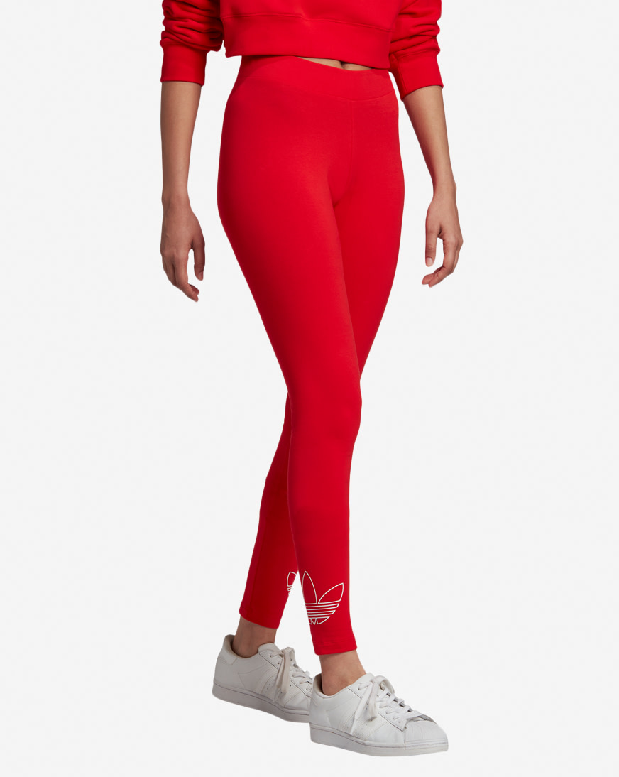 adidas coeeze leggings red