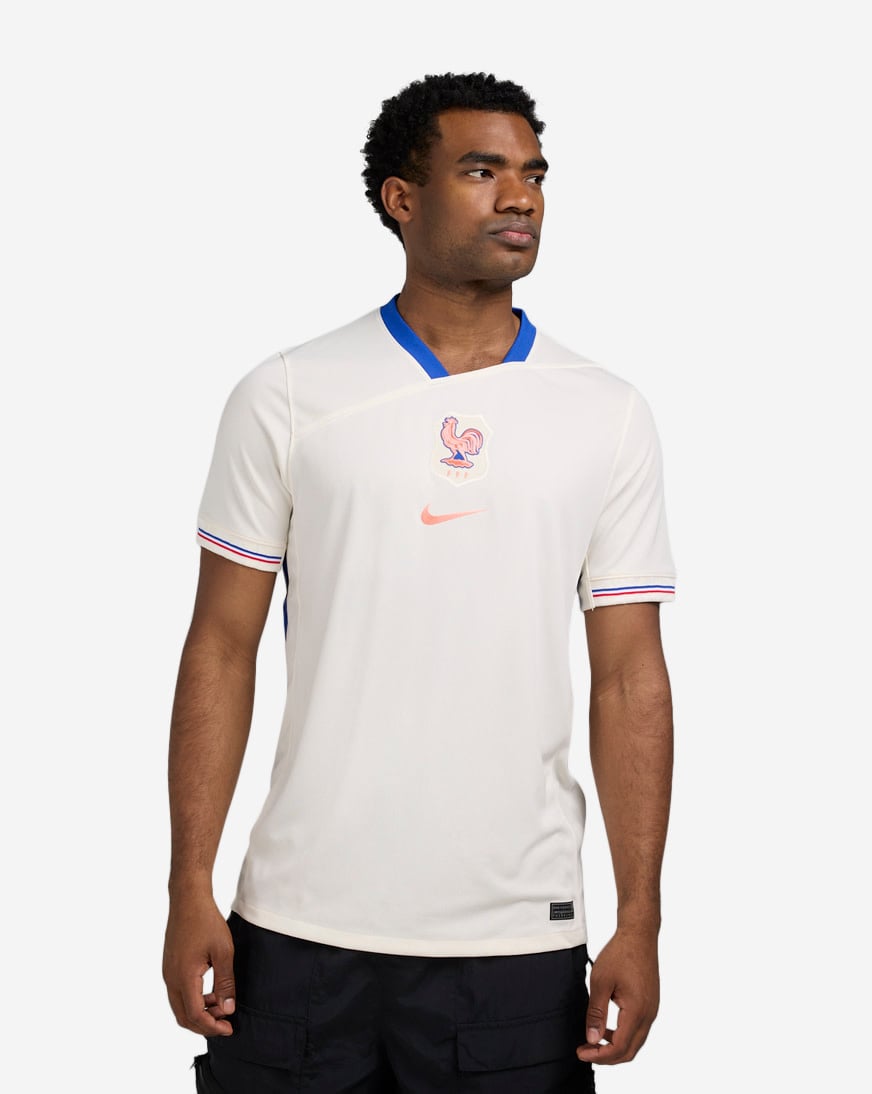 Shop Nike France Stadium Away Soccer Replica Jersey FZ9023-110