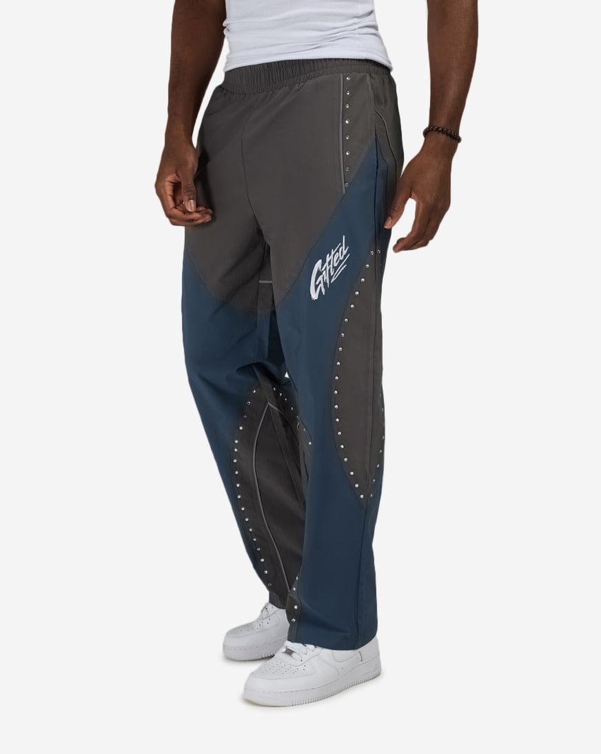 Shop GFTD LA Spiral Nylon Pants SPIRALPANT-GRY grey | SNIPES USA
