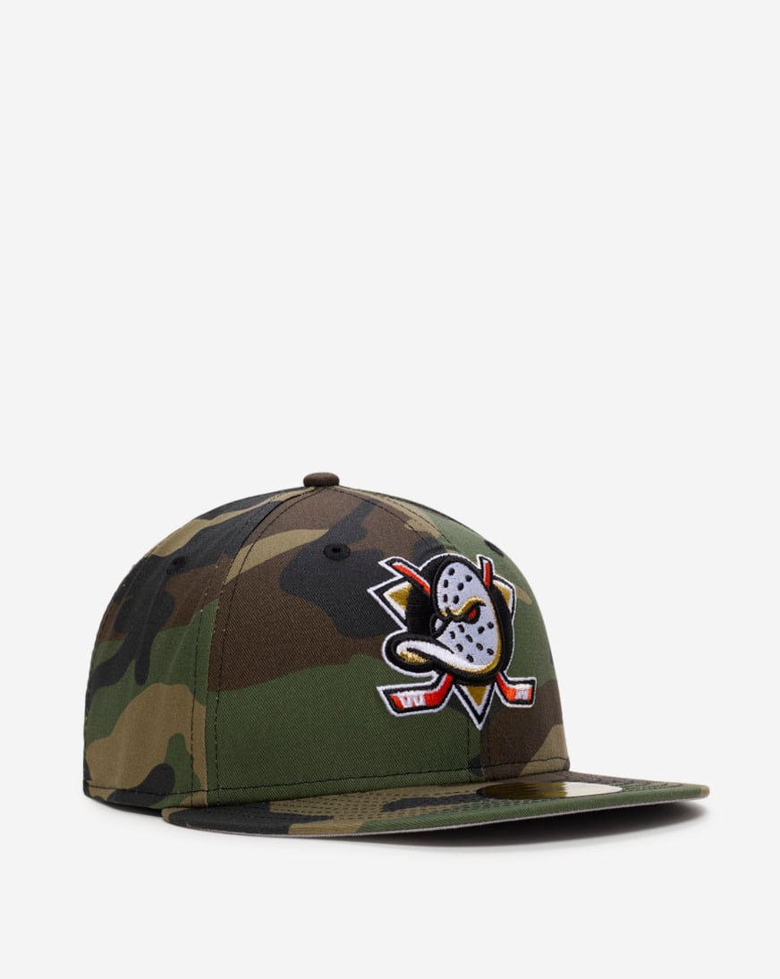 Shop New Era 59Fifty Anaheim Ducks Fitted Hat 70948108 camo