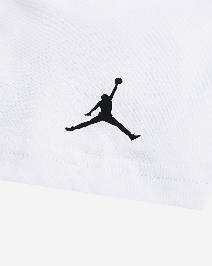 Shop Jordan Big Kids' Pizza Flight Graphic Tee 95F156-001 white