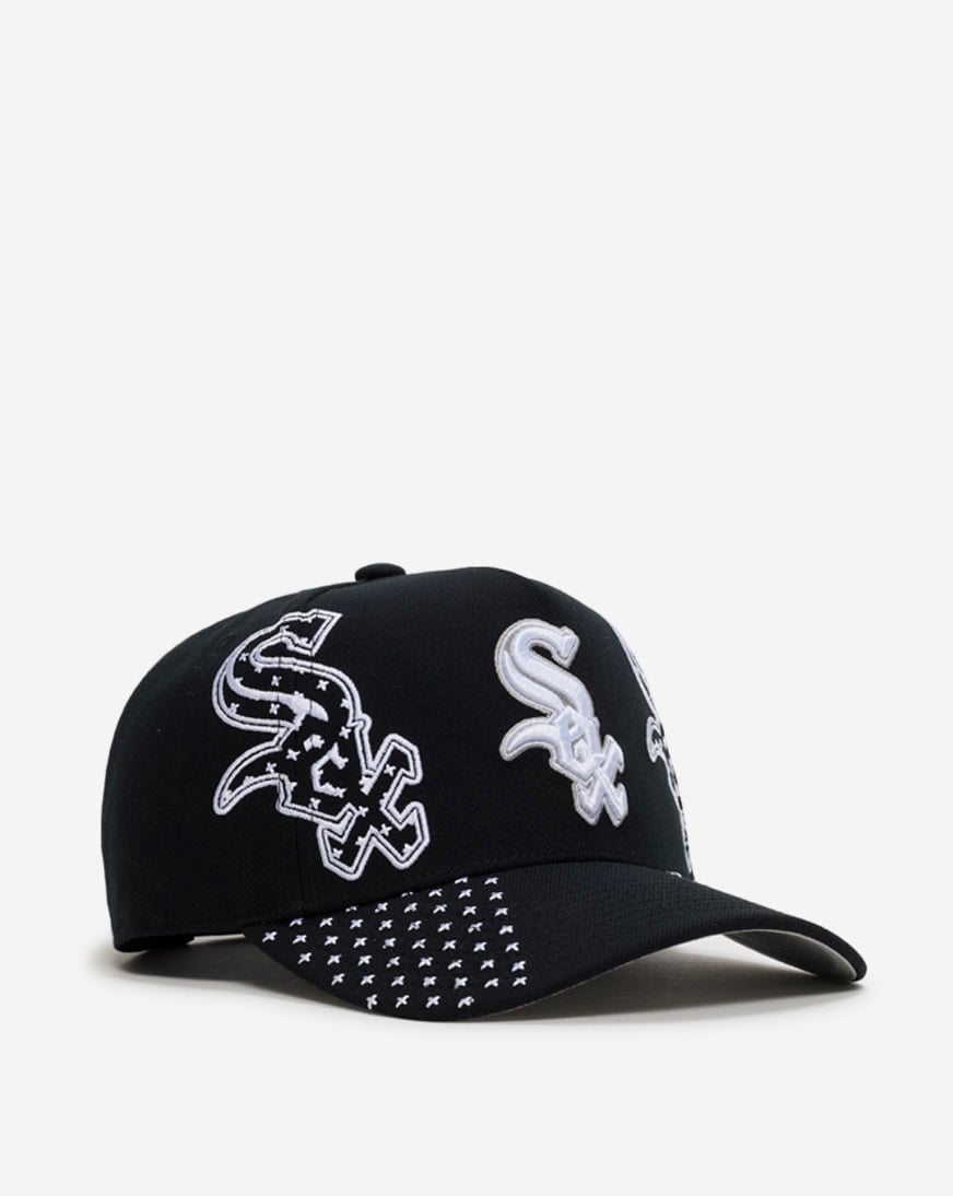 Shop Mitchell Ness Chicago White Sox Pro Pinch Triple Logo
