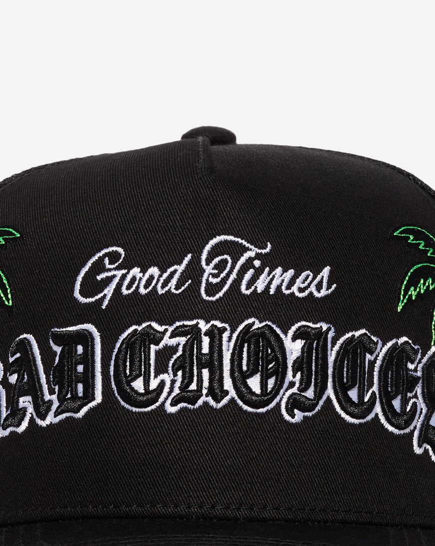 Shop Field Grade Good Times Mesh Back Trucker Hat 1006544 black