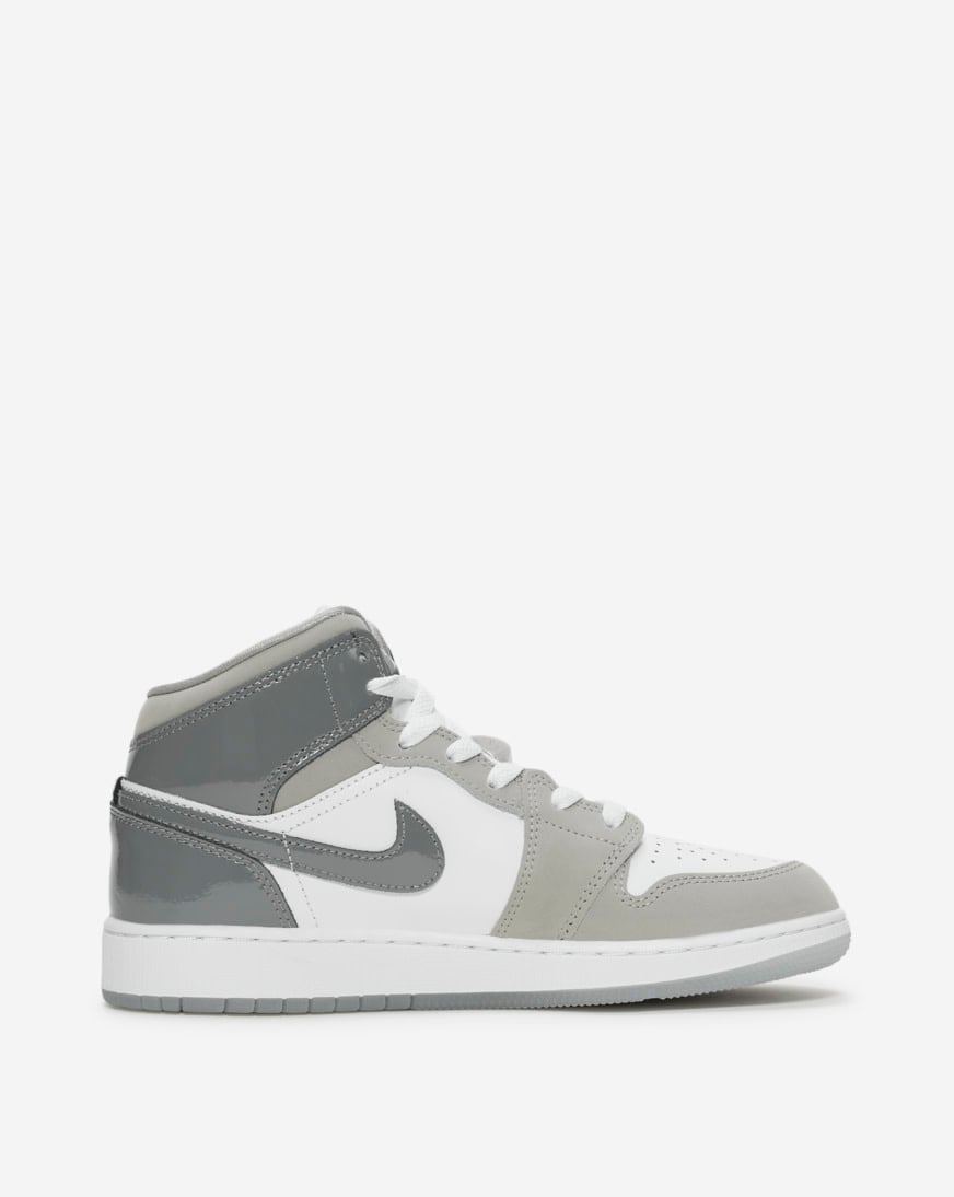 Shop Jordan Big Kids' Air Jordan Mid SE HF3193-100 grey SNIPES USA
