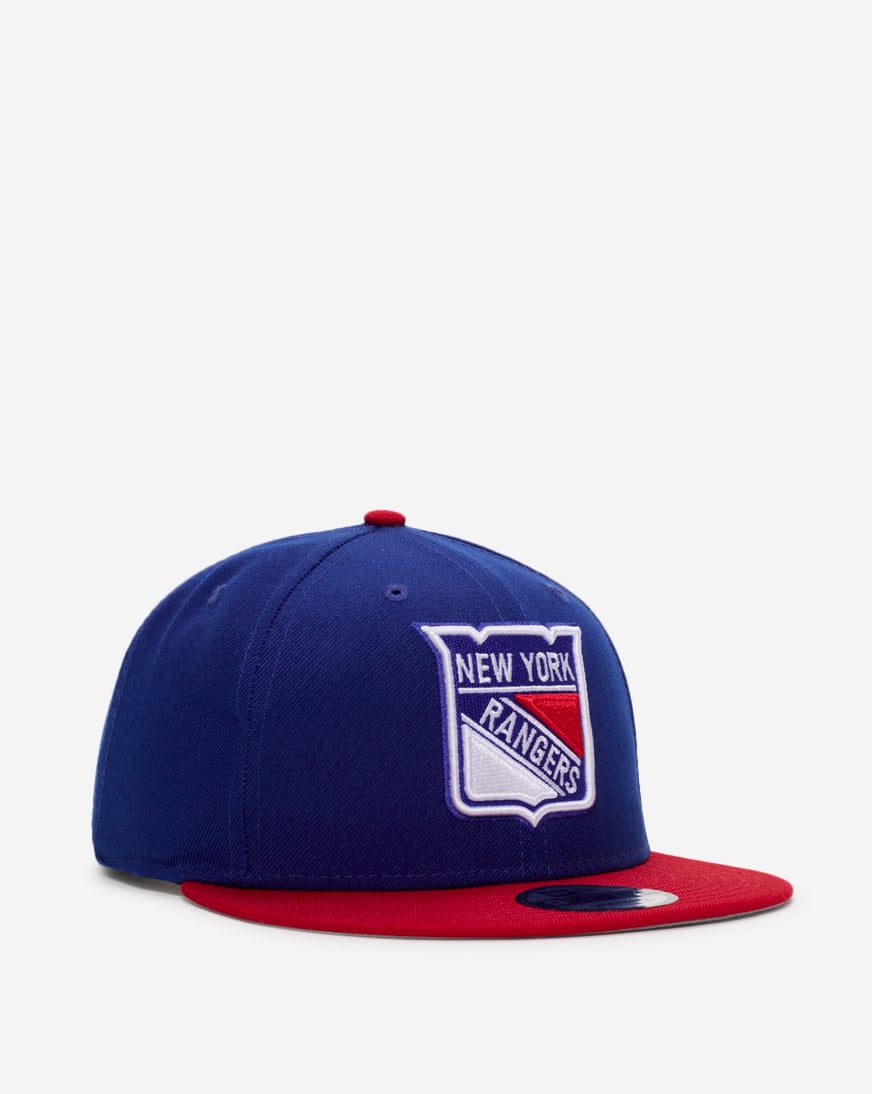 Shop New Era 9Fifty New York Rangers Evergreen Snapback Hat