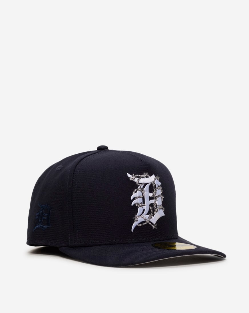 Shop New Era 59Fifty Detroit Tigers A-Frame Fence Fitted Hat
