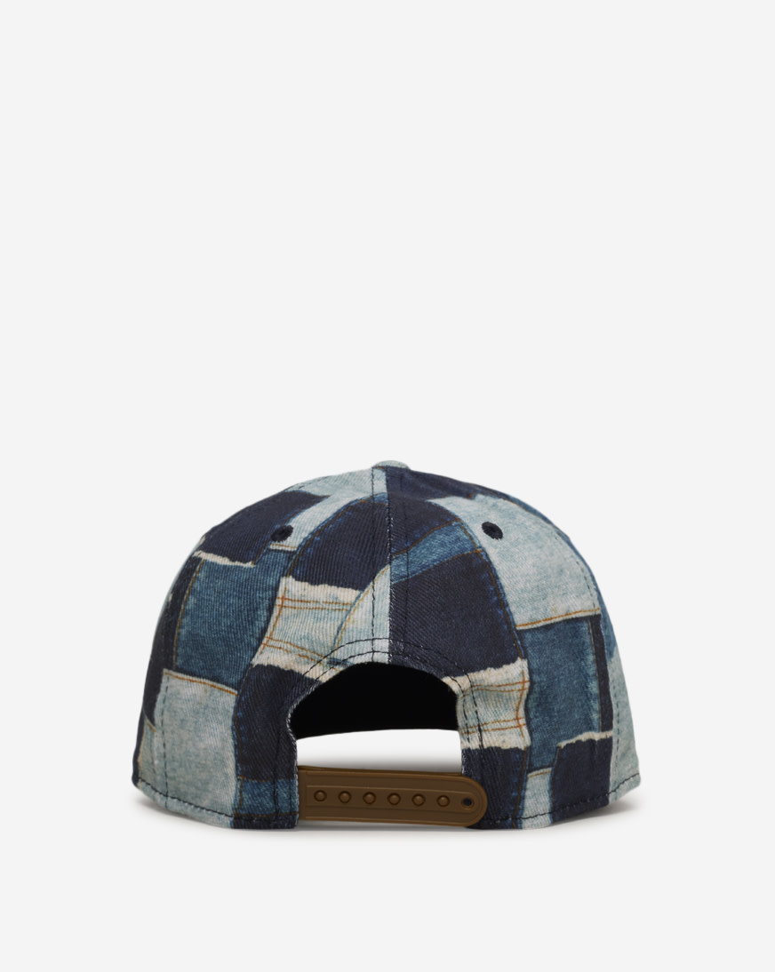 Shop New Era 9Fifty New York Yankees A-Frame Denim Patchwork