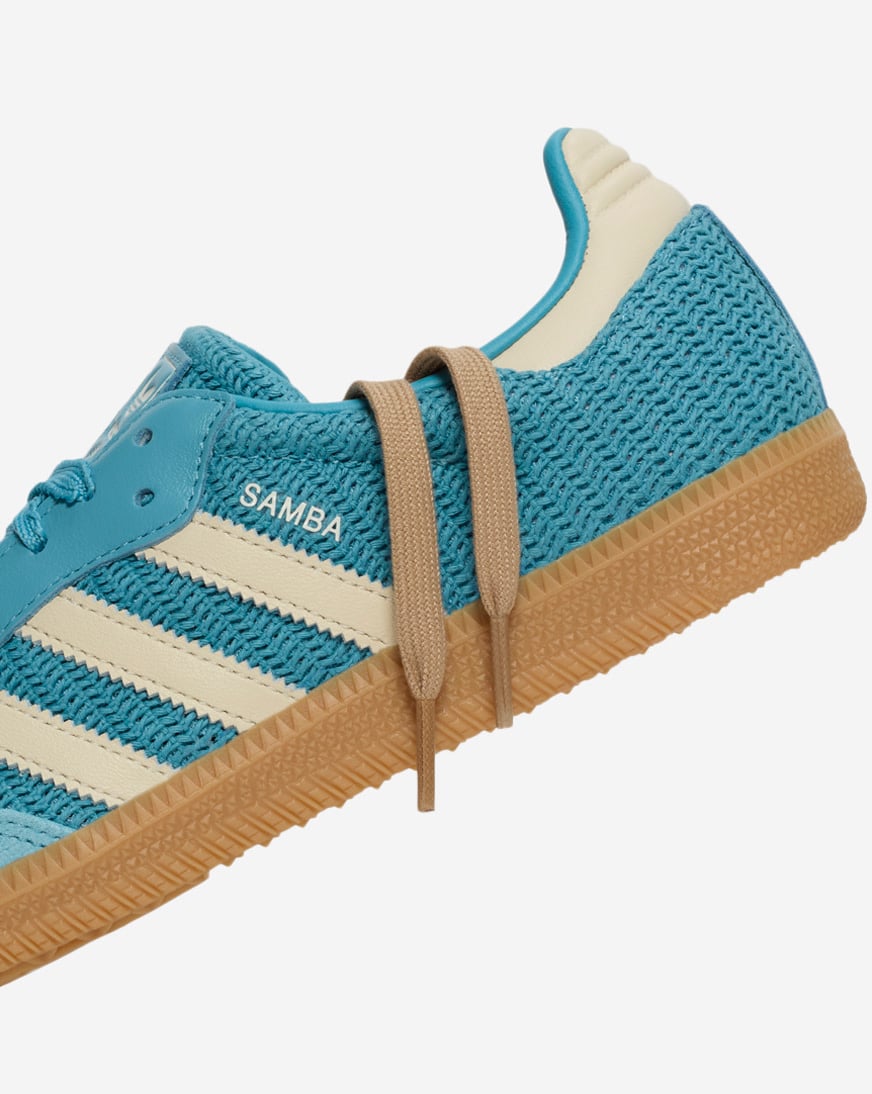 adidas gazelle silver green womens Adidas Kids Samba OG in White & Halo Blue – CHROME