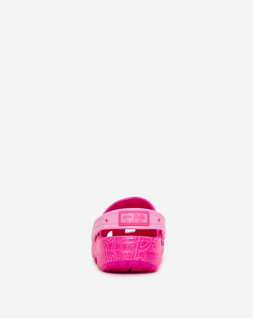 Shop Crocs Pre-School Barbie Classic Clog 211406-90H pink