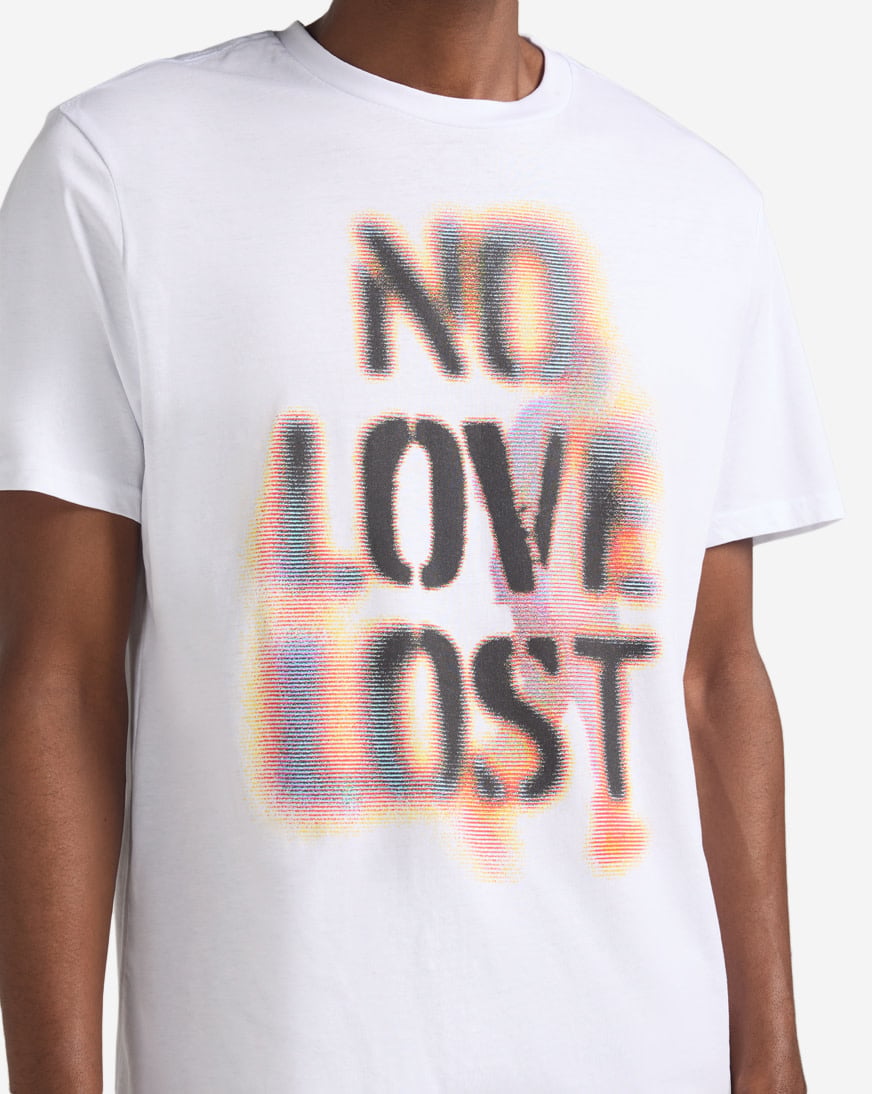 Shop Urban Classics No Love Lost Tee MTUS789-US-00220 white