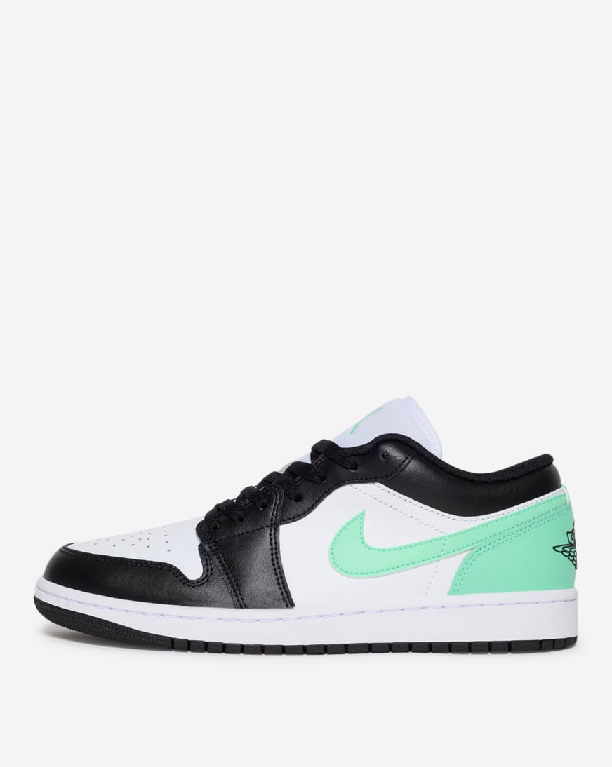 Nike Air Jordan 1 Low 'White/Green Glow' (553558-131