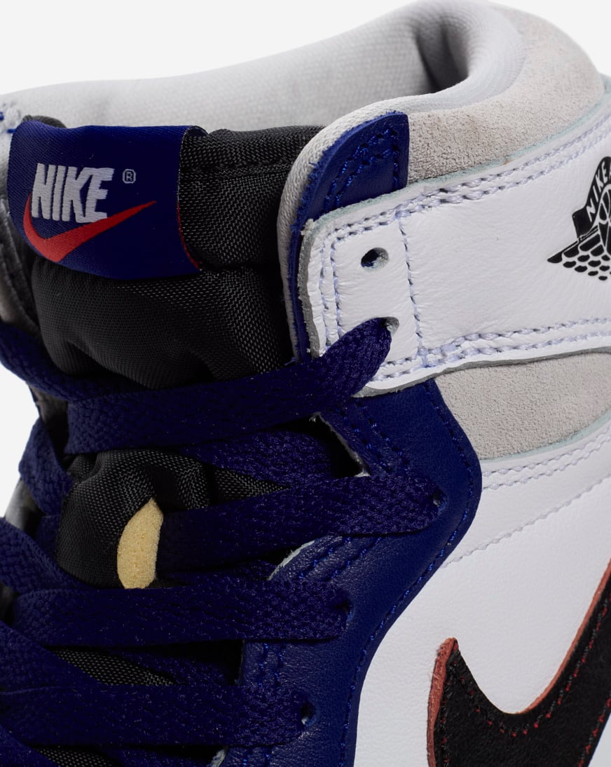 Shop Jordan Big Kids' Air Jordan 1 Retro High OG FD1437-100 blue