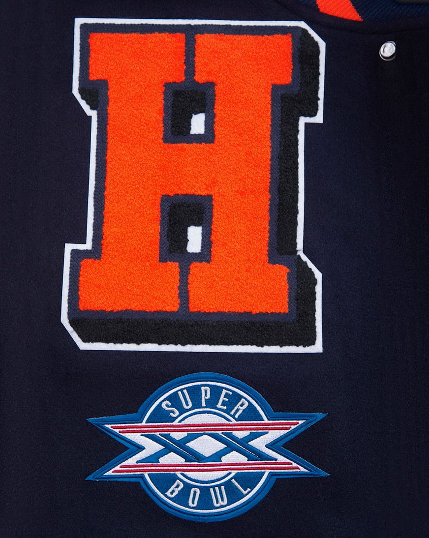 Shop PRO STANDARD Chicago Bears Mash Up Rib Wool Varsity