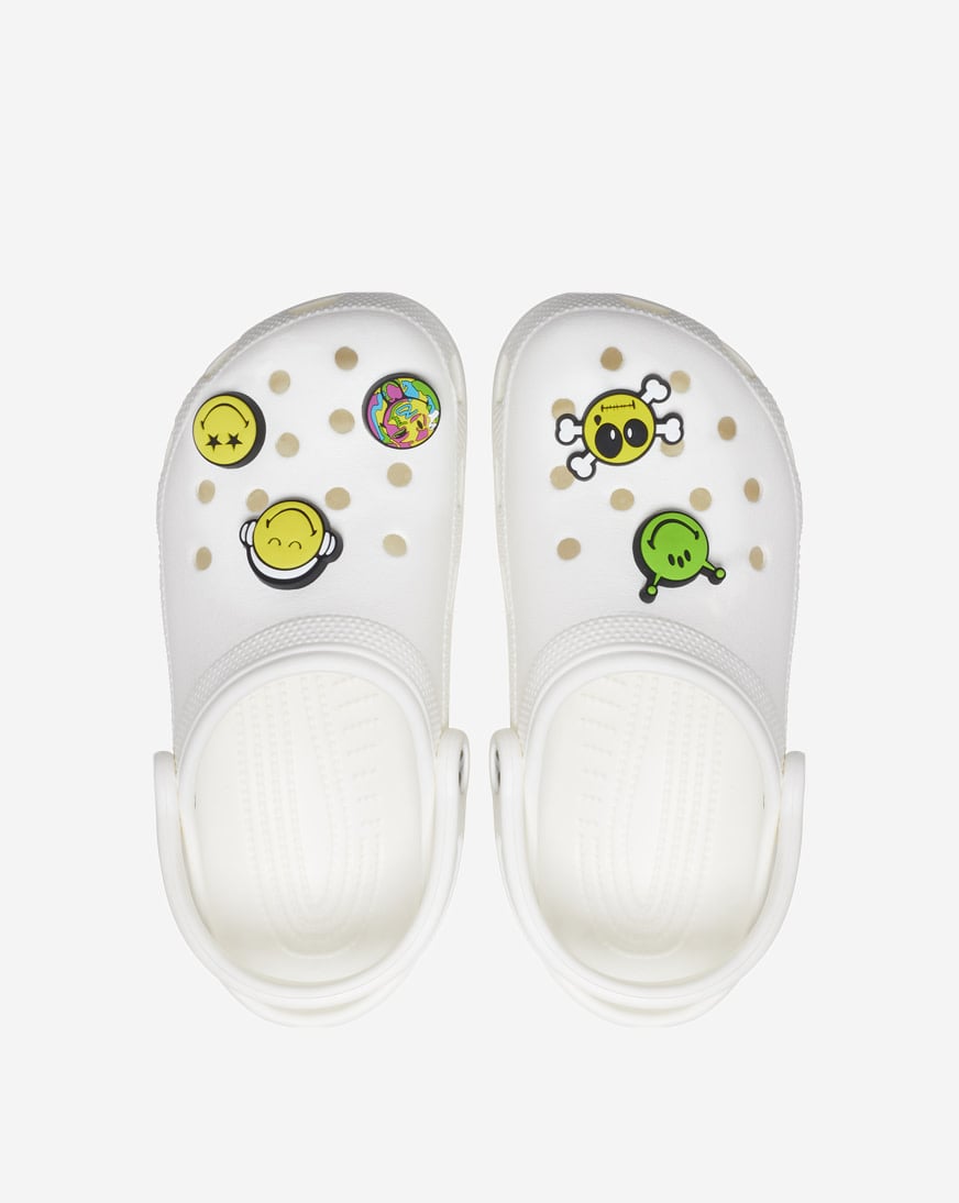Shop Crocs Smiley 5 Pack Jibbitz Charms 10009671 multi