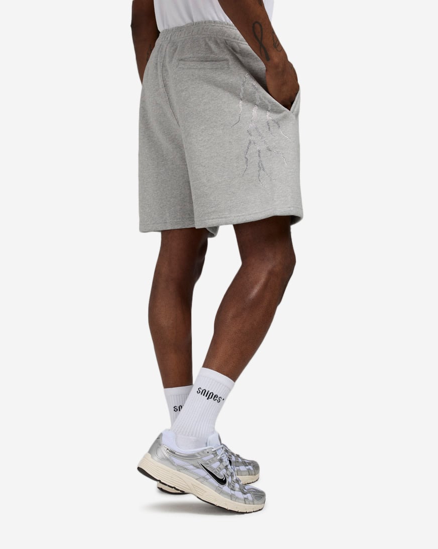 Shop Hasta Muerte Hasta Lightning Shorts HMLTHGINSHRT-GRY grey