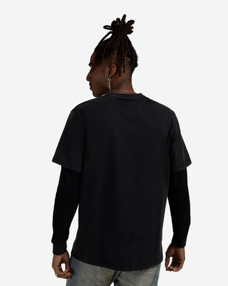 Shop STREETZ IS WATCHIN Pray For The Weak Long Sleeve 2Fer Tee