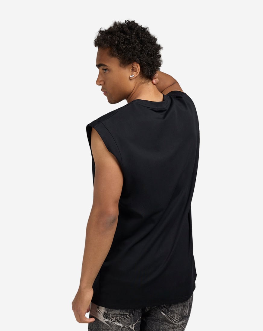 Shop STREETZ IS WATCHIN Shiesty Season Muscle Tank SWSL5216-BLK