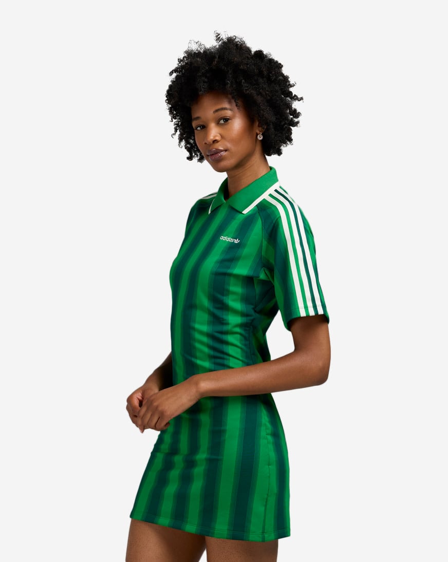 Shop adidas Football Inspired Graphic Dress JW6014 green | SNIPES USA