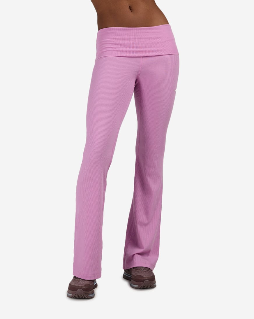 Shop Nike NSW Chill Knit Mid-Rise Tight Ribbed Pants IF0240-503