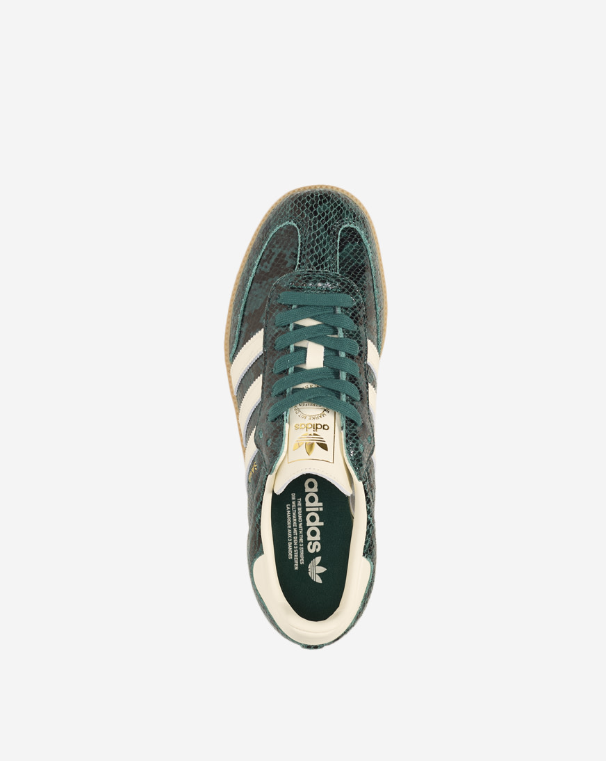 adidas gazelle silver green womens adidas Originals adidas Samba XLG Platform Samba Leather Sneakers IE39