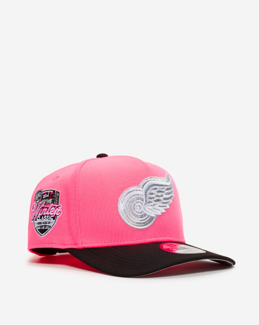 【匿名配送】キャップ PINK #8770 Shop New Era 9Fifty Detroit Red Wings A-Frame Snapback Hat