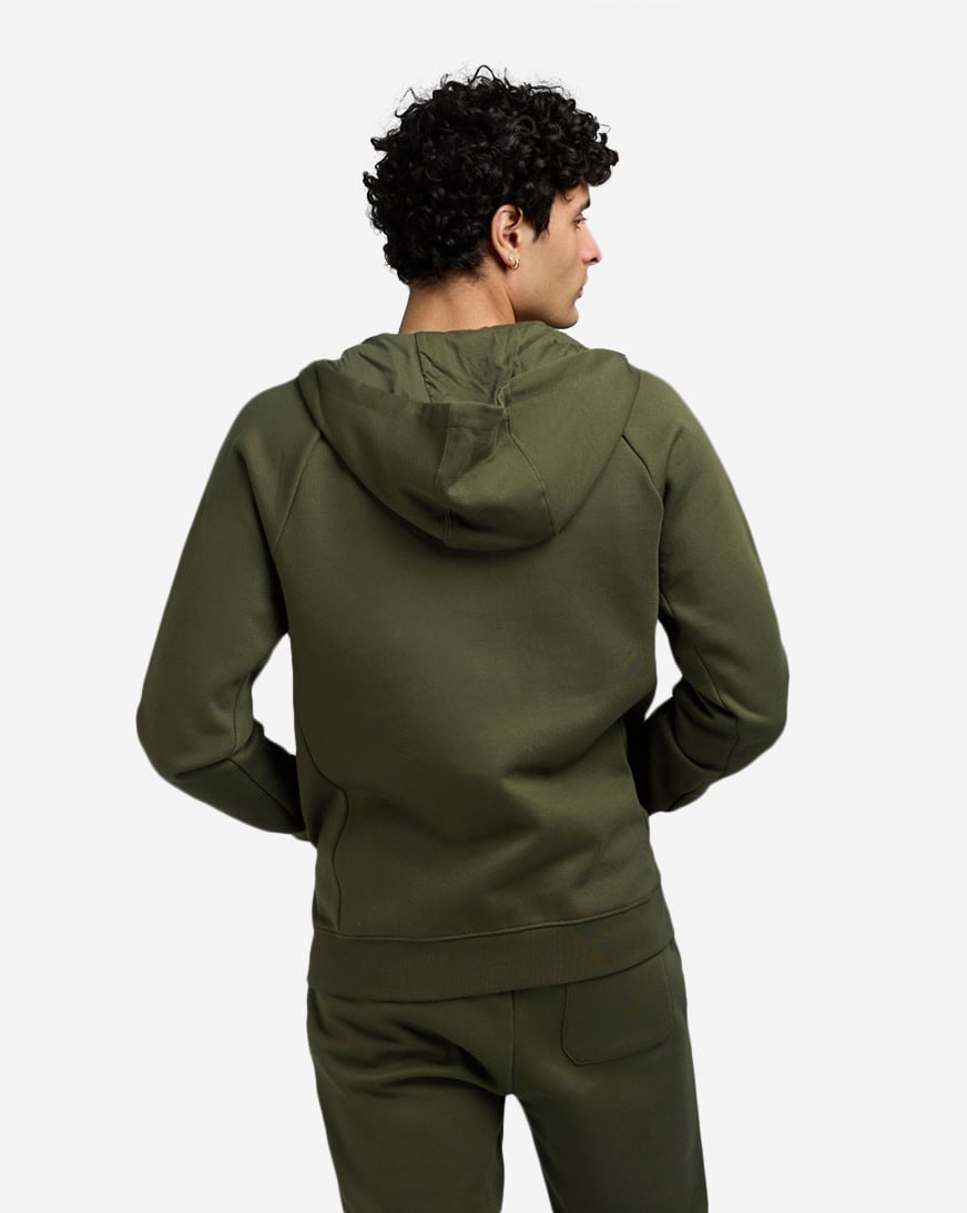 Shop Jordan Craig Basic Full Zip Hoodie 8870H-OLV green | SNIPES USA