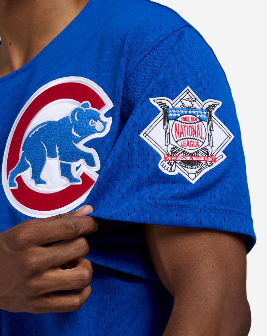 極美品 Mitchell&Ness MLB CUBS 1/4Zip Jersey 極美品 Mitchell&Ness MLB CUBS 1/4Zip Jersey 野球