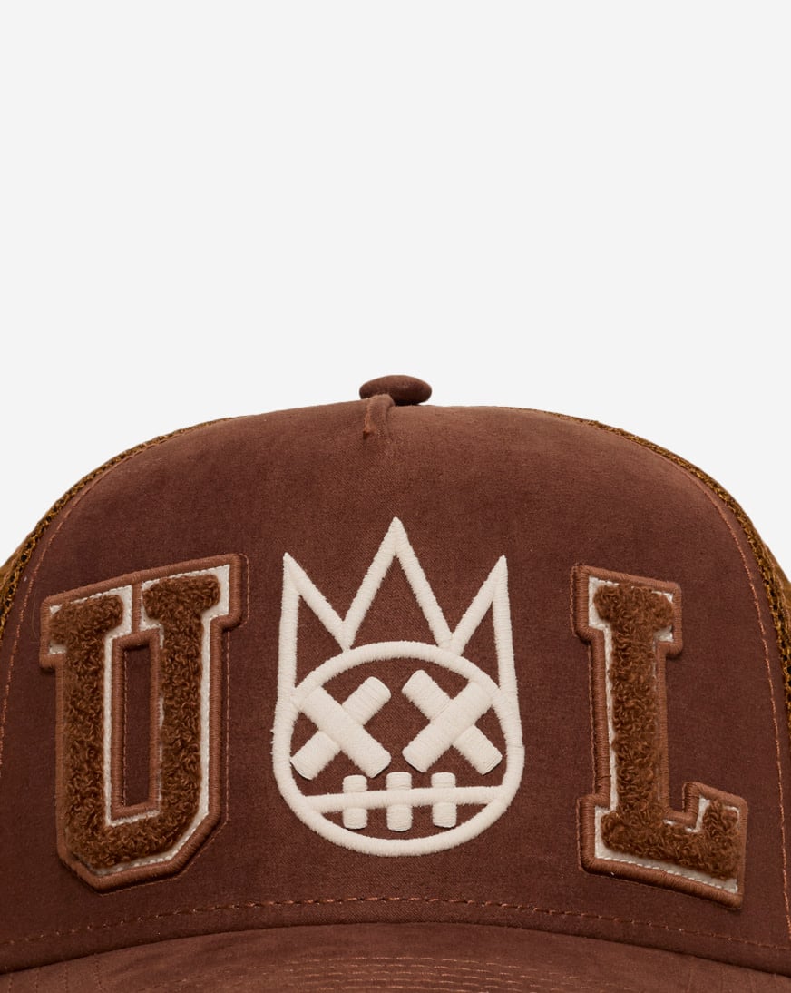 Shop Cult of Individuality Logo Mesh Back Cult Chenille Suede