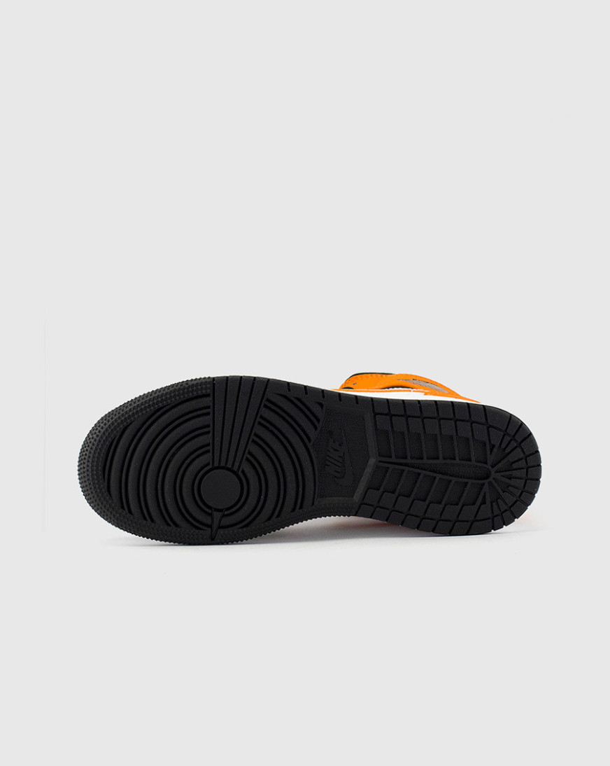 jordan aj 1 mid starfish grade school