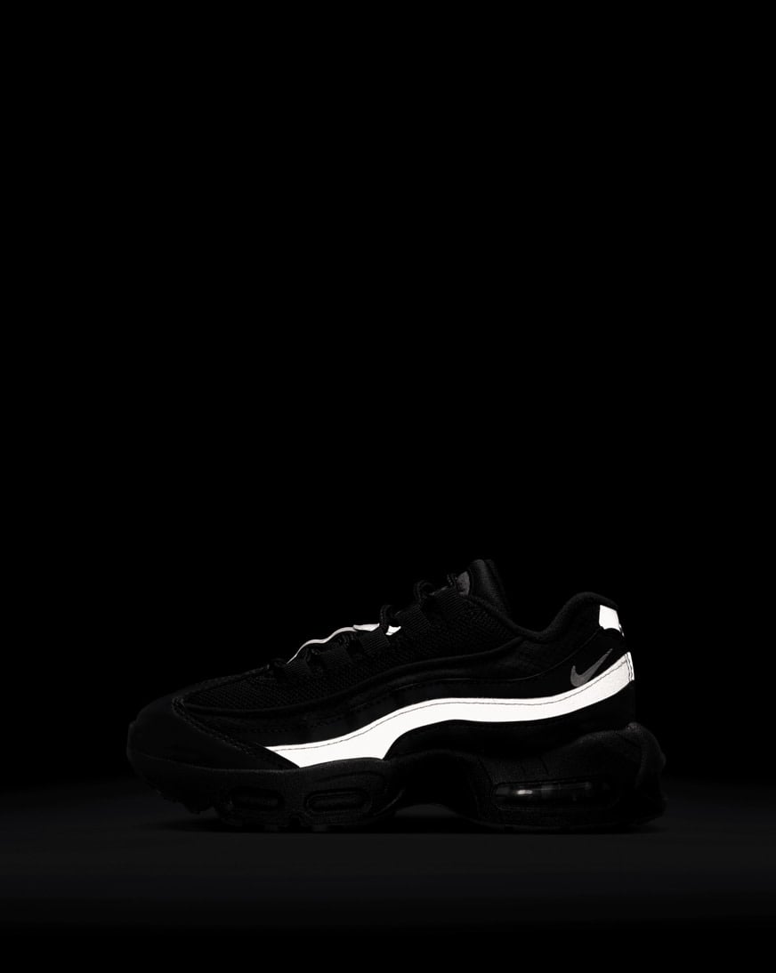Shop Nike Little Kids' Air Max 95 HQ6364-013 black | SNIPES USA