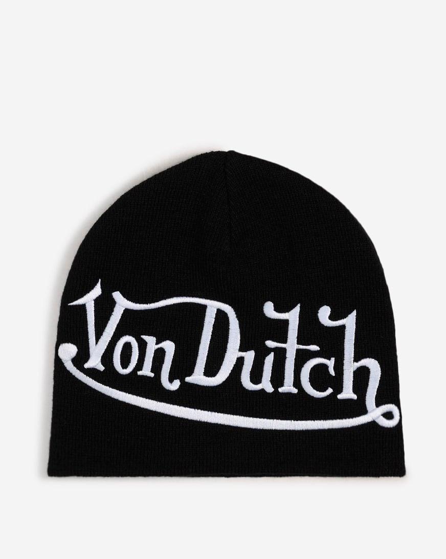 Shop Von Dutch All Over Beanie VDCB0003 black | SNIPES USA