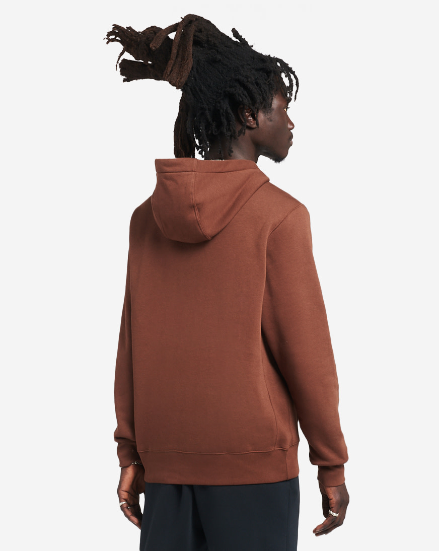 Shop Nike NSW Club Fleece Graphic Pullover Hoodie BV2973-259 brown | SNIPES  USA